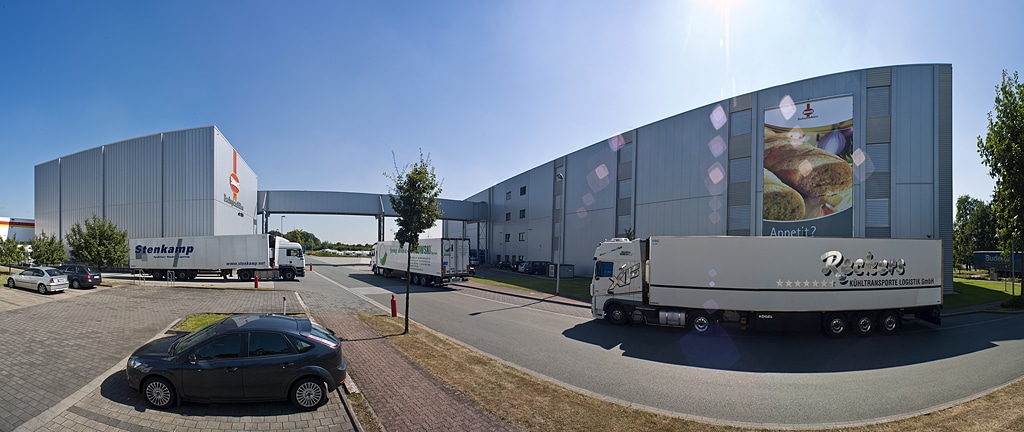 Produktionsgebäude der Sinnack Backspezialitäten GmbH & Co. KG