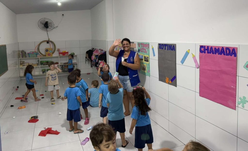 Aufenthaltsraum des Sozialprojekt Colegio Mae de Deus